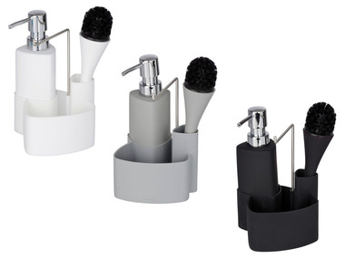 Wenko Spül-Set »Empire«, 250 ml Fassungsvermögen, mit Spülbürste, Auffangbecken