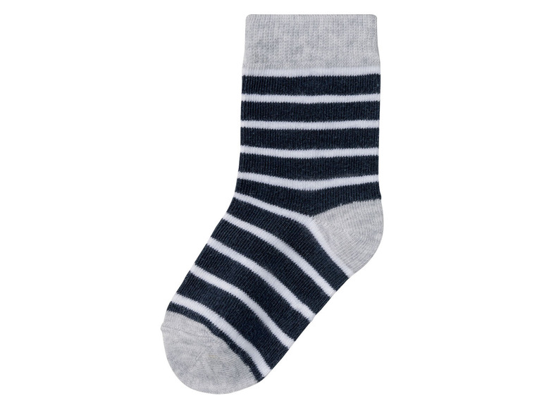 Gehe zu Vollbildansicht: LUPILU® Kleinkinder Jungen Socken, 7 Paar, mit Bio-Baumwolle - Bild 8