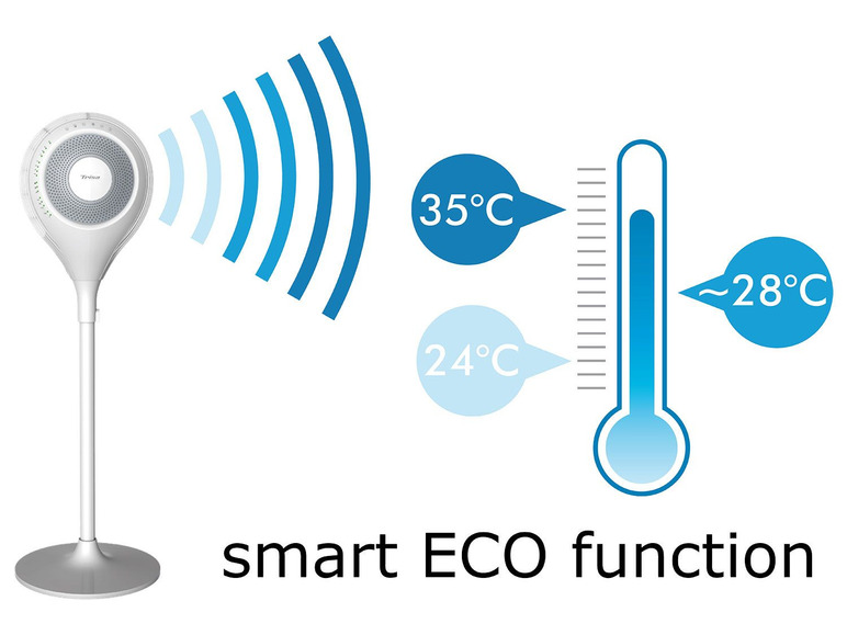 Gehe zu Vollbildansicht: Trisa Standventilator Power Fan 360 - Bild 5