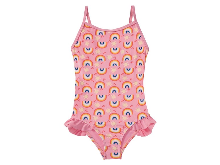 Gehe zu Vollbildansicht: LUPILU® Kleinkinder Bademode Mädchen, Bikini oder Badeanzug, mit Elasthan - Bild 6