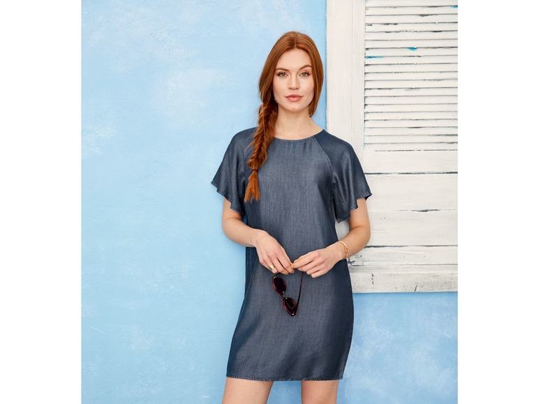 Gehe zu Vollbildansicht: ESMARA® Kleid Damen, fließende Qualität, aus Lyocell - Bild 13