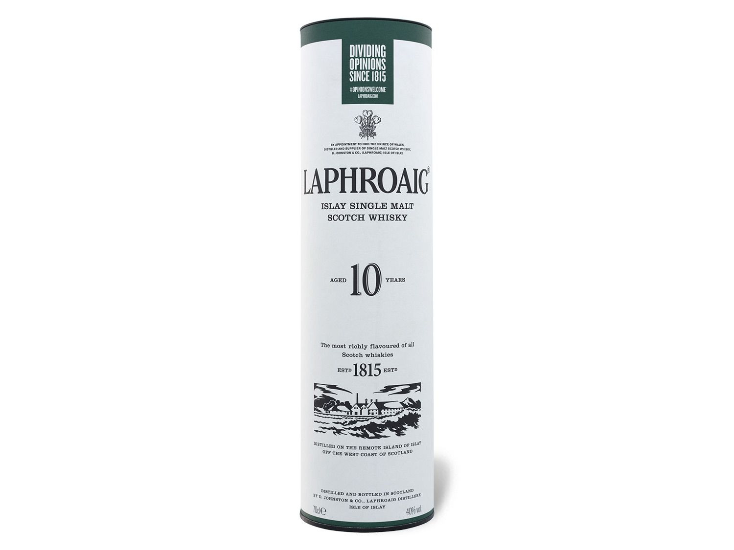 Singe Whisky 10 … Scotch Malt Laphroaig mit Jahre Islay