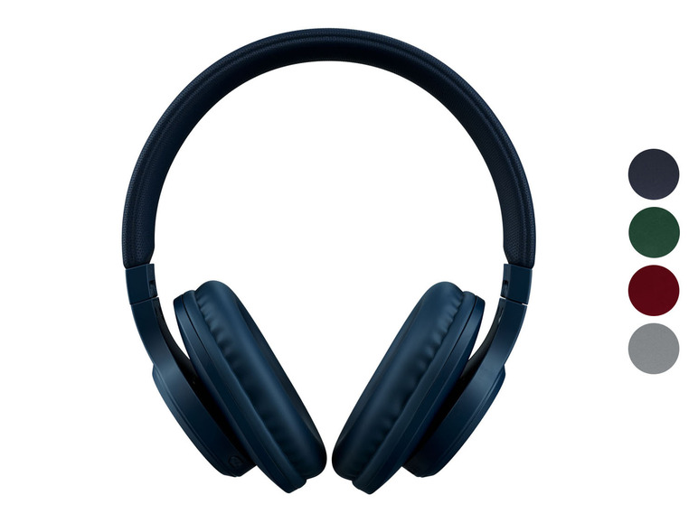 Gehe zu Vollbildansicht: SILVERCREST® Bluetooth Kopfhörer Over-Ear, mit Freisprechfunktion - Bild 1