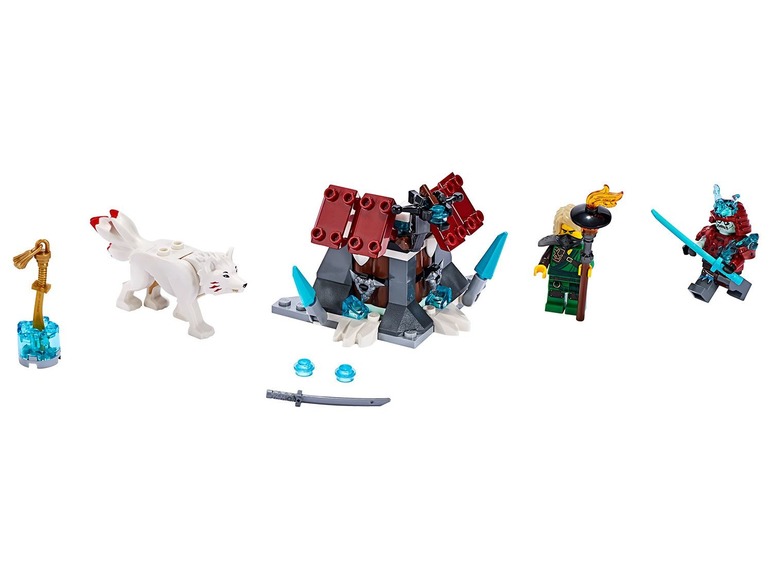 Gehe zu Vollbildansicht: LEGO® NINJAGO 70671 Angriff des Eis-Samurai - Bild 3