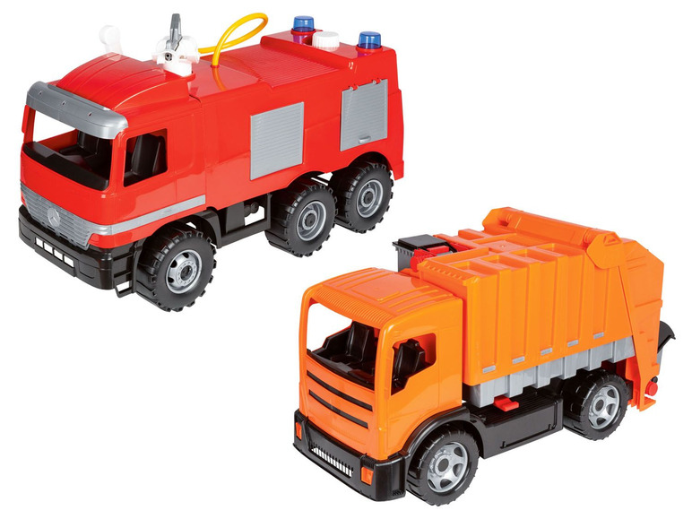 Gehe zu Vollbildansicht: LENA Grossfahrzeuge, Feuerwehr und Müllwagen - Bild 1