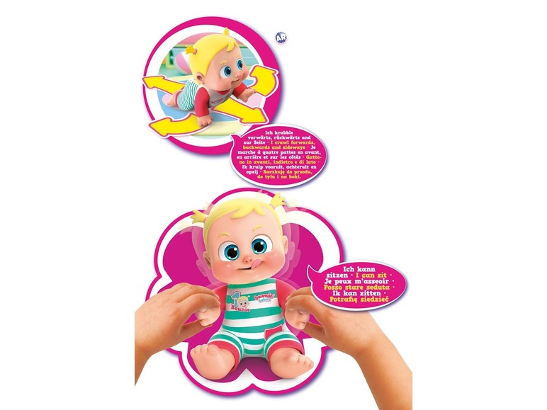 Gehe zu Vollbildansicht: Simba Bouncin Babies Bonny Puppe kommt zu Mama - Bild 7