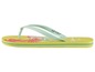 Gelbe Flip-Flops mit Palmen-Print von Esmara.