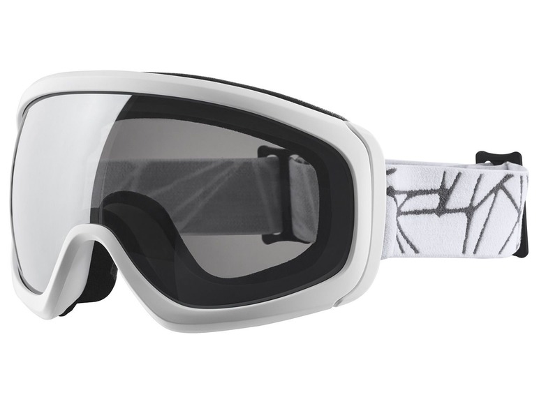 Crivit Skibrille Snowboardbrille Ski Snowboard Brille S3 Lila Band Schwarz 