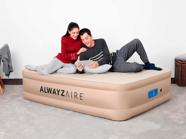 Gehe zu Vollbildansicht: Bestway Luftbett AlwayzAire Advanced mit integrierter Elektropumpe - Bild 3