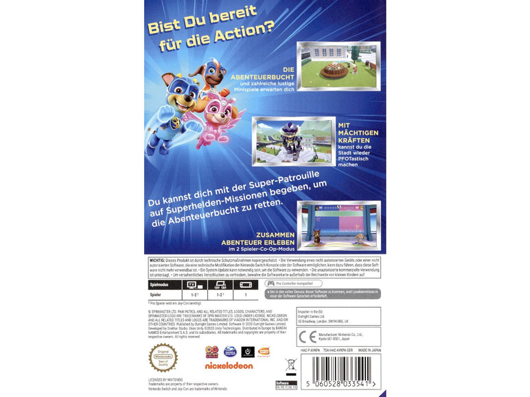 Gehe zu Vollbildansicht: Bandai Namco Entertainment Ger PAW Patrol Mighty Pups: Die Rettung der Abenteuerbucht - Nintendo Switch - Bild 2