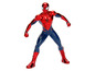 Eine rote und blaue Spider-Man Spielfigur.