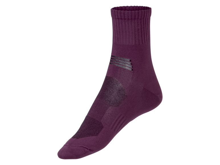 Gehe zu Vollbildansicht: CRIVIT Damen Sportsocken Kurzschaft, 3 Paar, mit anatomischer Y-Ferse - Bild 6