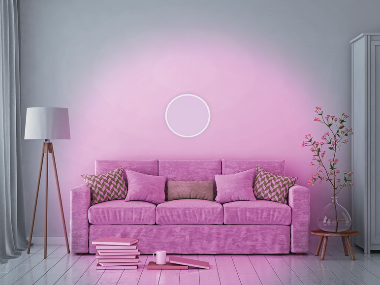 Gehe zu Vollbildansicht: Livarno Home Deckenleuchte RGB mit Backlightfunktion, für Zigbee Smart Home Best - Bild 10