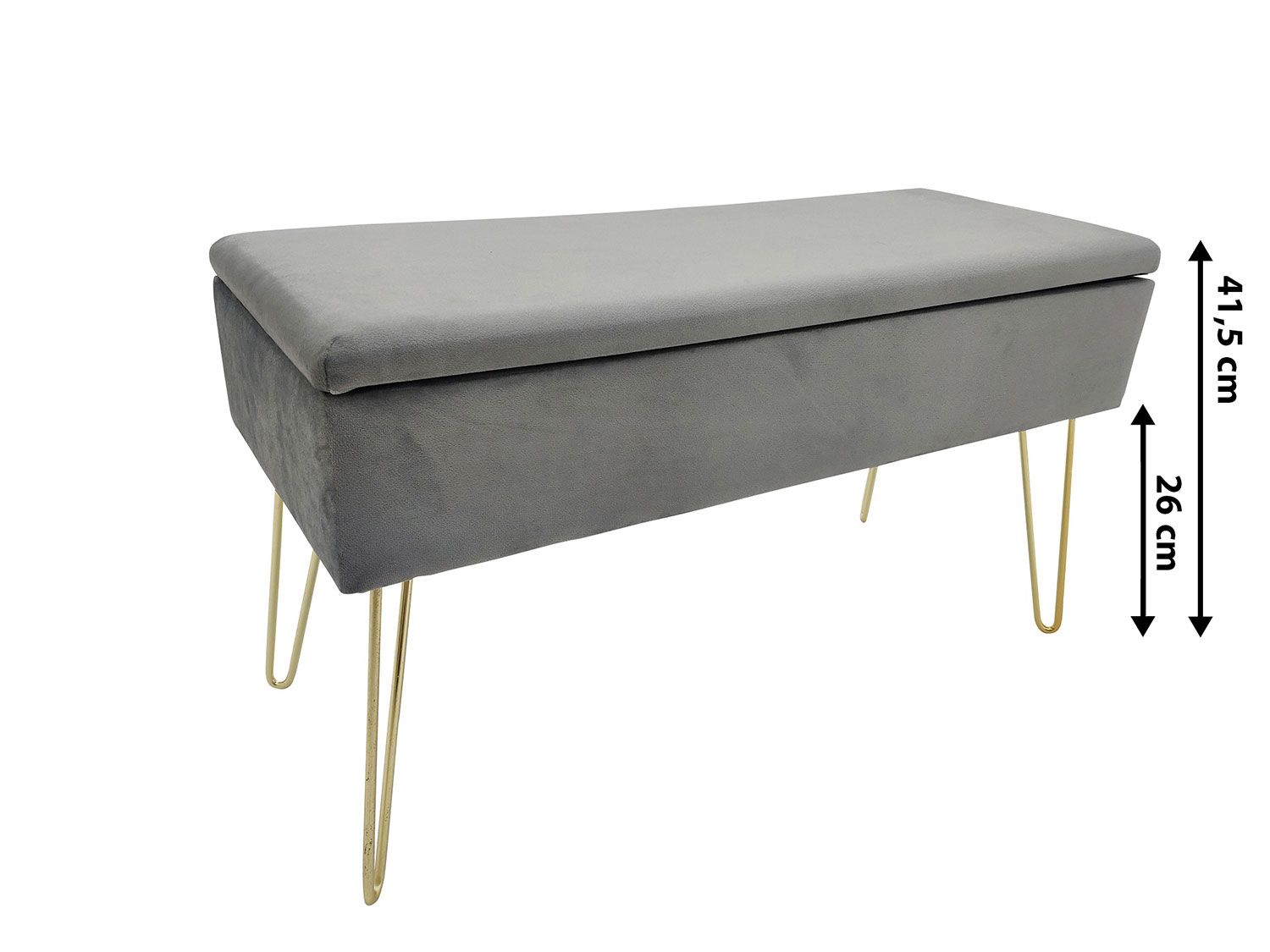 Thumbnail - ECHTWERK Sitzbank Scarlett (Grau)