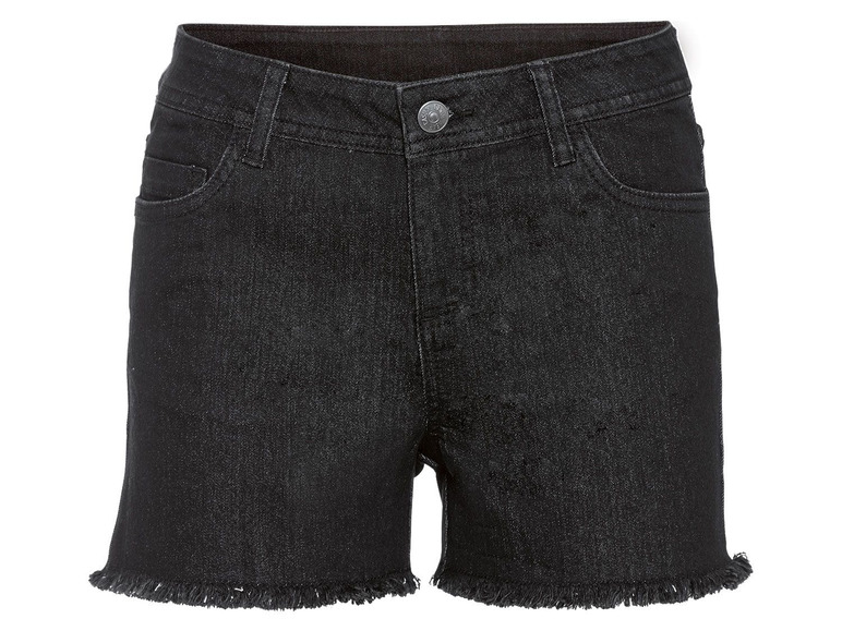 Gehe zu Vollbildansicht: esmara Damen Jeansshorts, mit Baumwolle - Bild 4