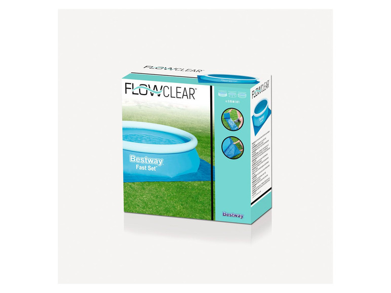 Flowclear™ Bestway Bodenplane quadratische
