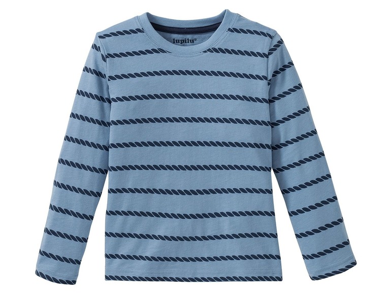 Gehe zu Vollbildansicht: LUPILU® Jungen Schlafanzug, 2 Stück, enthält Bio-Baumwolle - Bild 27