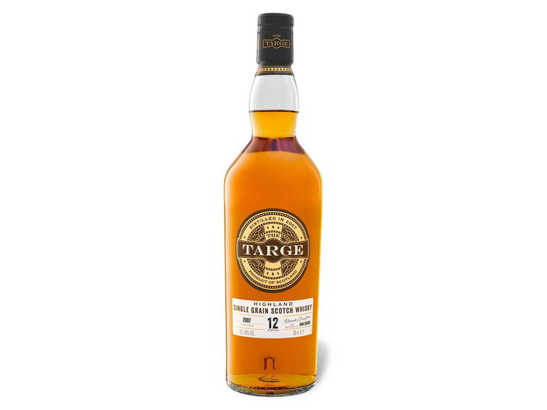Gehe zu Vollbildansicht: The Targe Highland Single Grain Scotch Whisky 12 Jahre mit Geschenkbox 40% Vol - Bild 2
