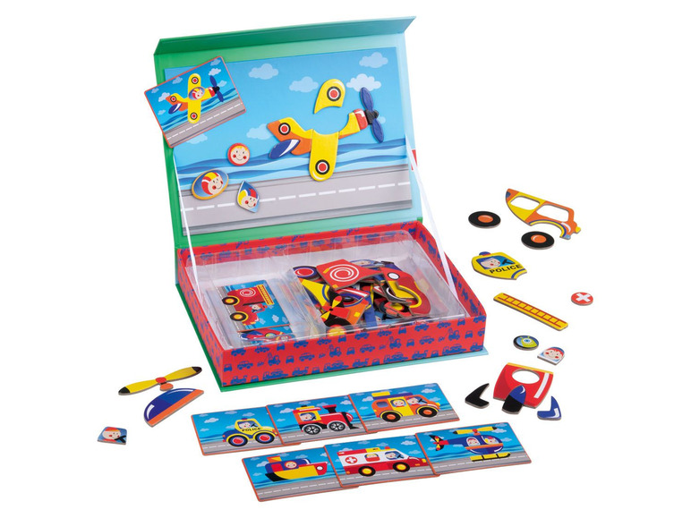 Gehe zu Vollbildansicht: PLAYTIVE® Magnet Puzzle, mit Mustervorlagen - Bild 10