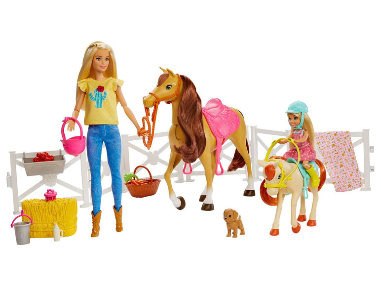 Gehe zu Vollbildansicht: Barbie Spielset »Reitspaß mit Barbie« mit Chelsea, Pferd und Pony, ab 3 Jahren - Bild 2