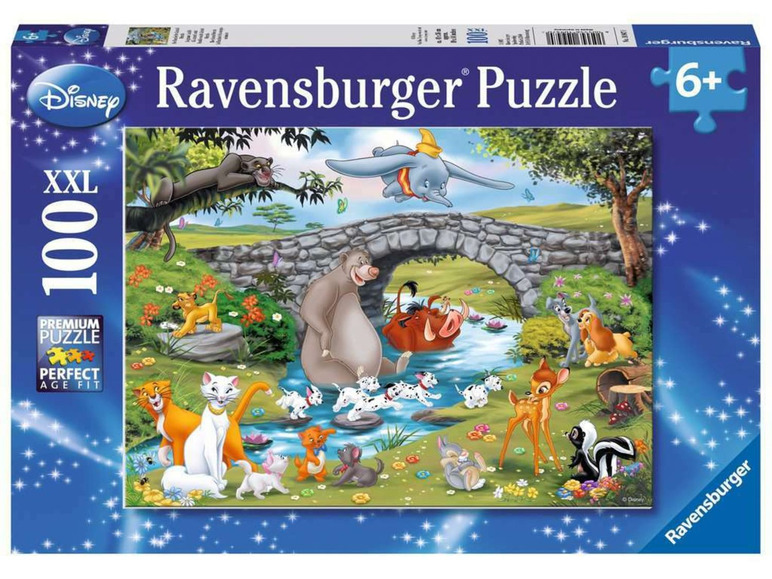 Gehe zu Vollbildansicht: Ravensburger XXL-Puzzle Disney Animal Friends:Familie Animal Friends - Bild 1