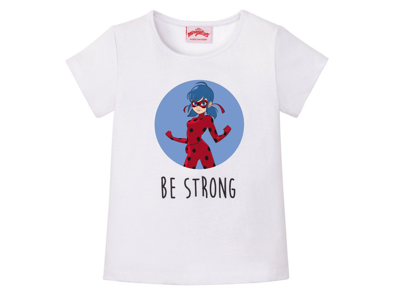 Gehe zu Vollbildansicht: Kinder/ Kleinkinder T-Shirt Mädchen, 2 Stück, aus reiner Baumwolle - Bild 6