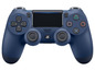 Ein blauer PlayStation 4-Controller.