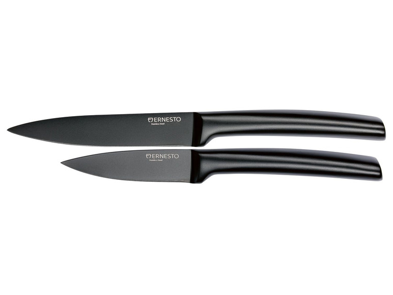 Gehe zu Vollbildansicht: ERNESTO® Messer, mit antihaftbeschichteter Klinge, aus Edelstahl, spülmaschinengeeignet - Bild 2