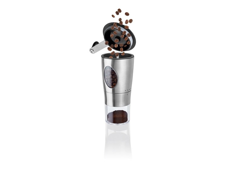 Gehe zu Vollbildansicht: ERNESTO® Kaffeemühle, 65 ml Fassungsvermögen, mit Keramik-Kegelmahlwerk, Auffangbehälter - Bild 5