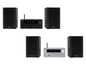 Pioneer X-HM36 Micro-HiFi-System mit zwei schwarzen Lautsprechern