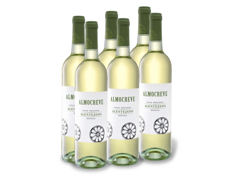 6 x 0,75-l-Flasche Weinpaket Almocreve Alentejano, Weißwein