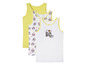 Drei Tanktops für Mädchen mit Tom und Jerry-Motiv.