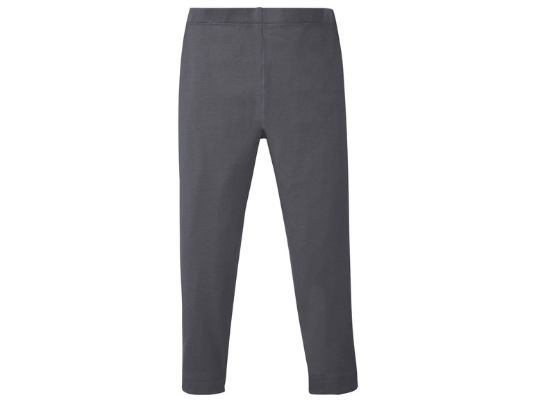 Dunkelgraue Leggings für Damen.