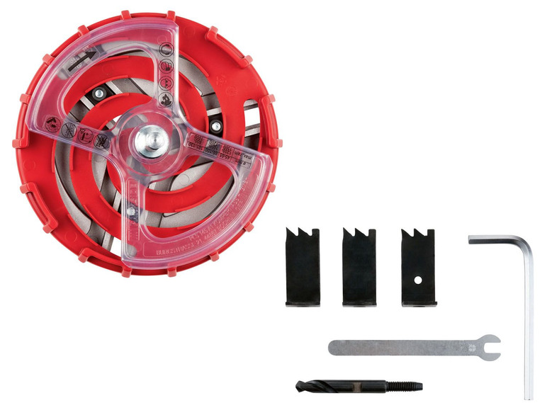 Gehe zu Vollbildansicht: PARKSIDE® Lochsäge »PLS 145 A1«, verstellbar, mit 3 geschränkt-verzahnten Sägeschneiden - Bild 1