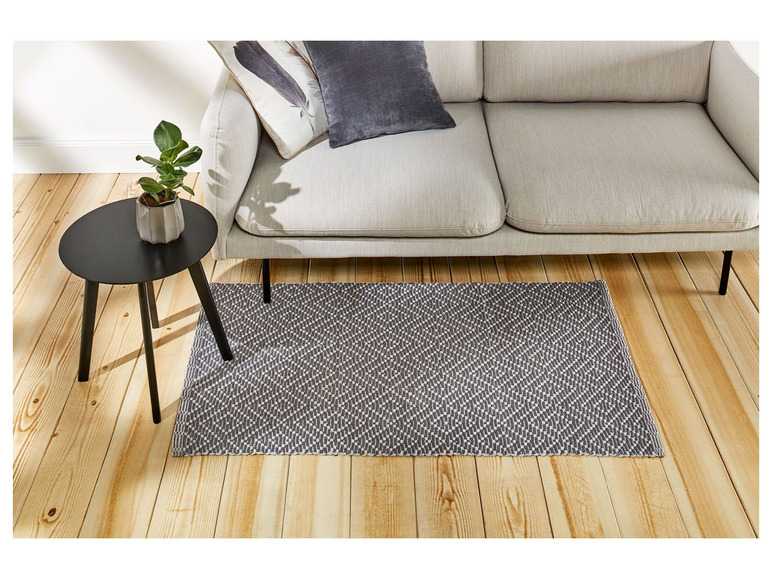 Gehe zu Vollbildansicht: MERADISO® Teppich, 67 x 120 cm, aus Baumwolle - Bild 7