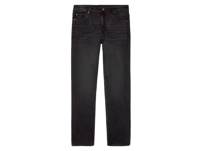 Gehe zu Vollbildansicht: LIVERGY® Jeans Straight Fit Herren, mit Baumwolle, 5-Pocket-Style - Bild 2