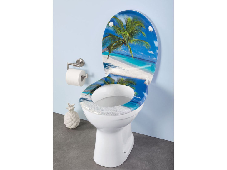 Gehe zu Vollbildansicht: MIOMARE® WC-Sitz, mit geräuschloser Absenkautomatik - Bild 9