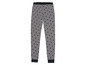 Graue Schlafhose mit Mickey Mouse-Muster.