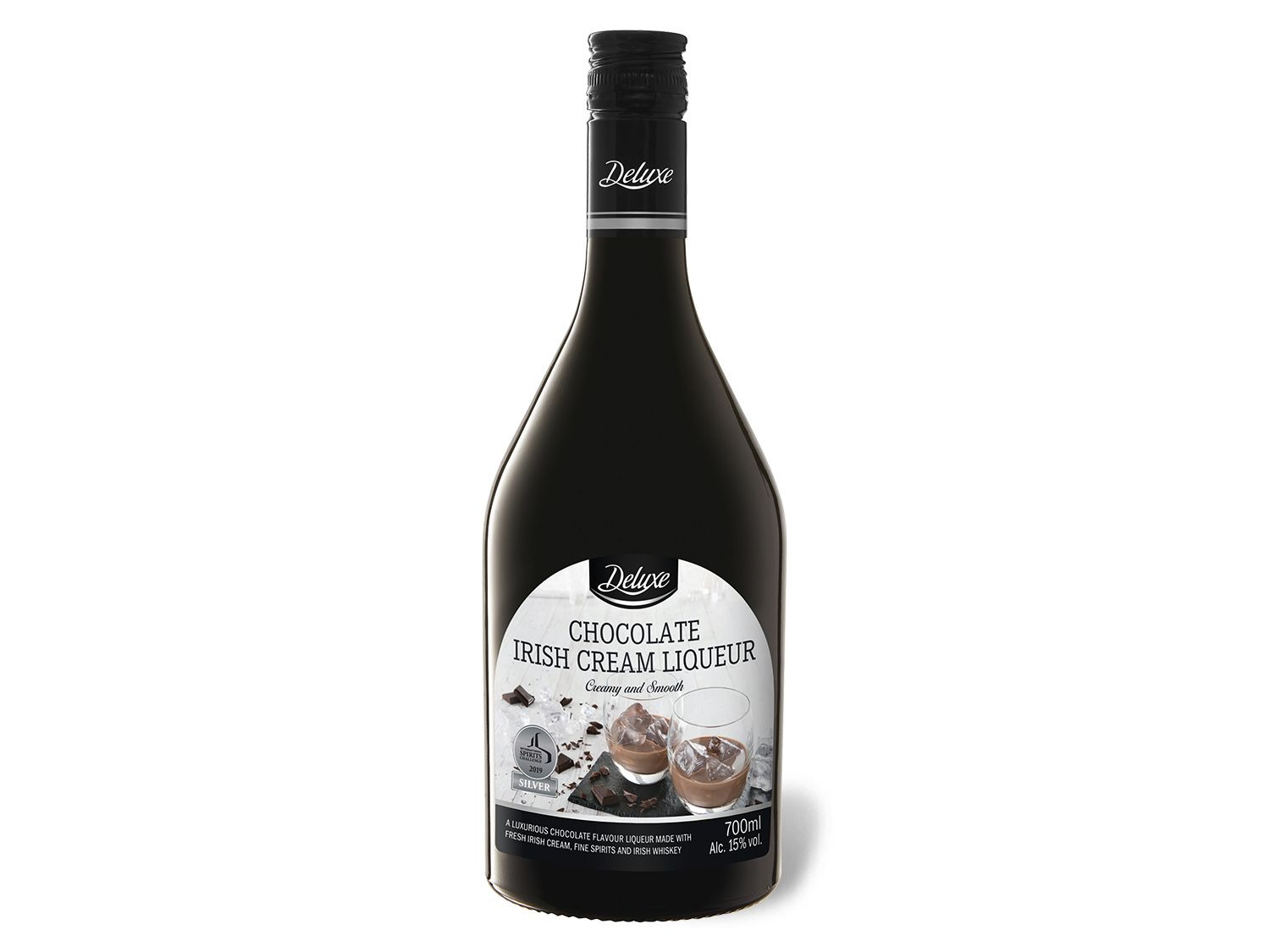DELUXE Vol Schokolade-Sahnelikör Irischer | LIDL 15%