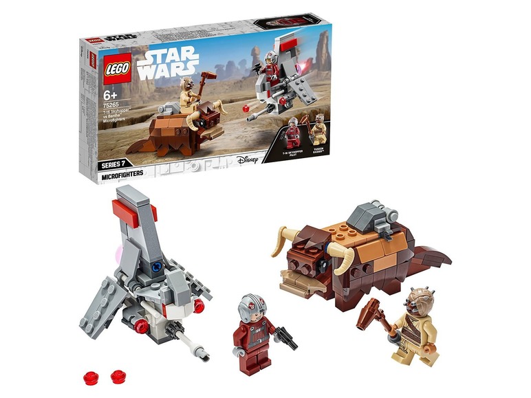 Gehe zu Vollbildansicht: LEGO® Star Wars™ 75265 »T-16 Skyhopper™ vs Bantha™ Microfighters« - Bild 10