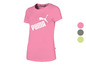 Rosa T-Shirt mit weißem Puma Logo.