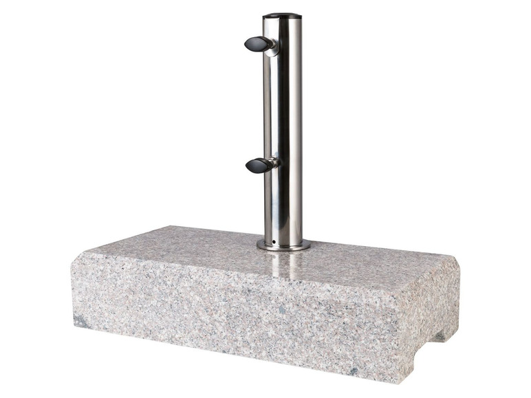 Gehe zu Vollbildansicht: FLORABEST® FLORABEST Schirmständer Granit, rechteckig - Bild 1