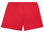 Rote Damen Shorts aus Baumwolle.