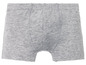 Graue Herren-Boxershorts.