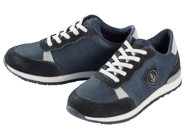 Gehe zu Vollbildansicht: pepperts!® PEPPERTS® Sneaker Jungen, mit TPR-Laufsohle, Schnürung, Obermaterial aus Leder - Bild 2