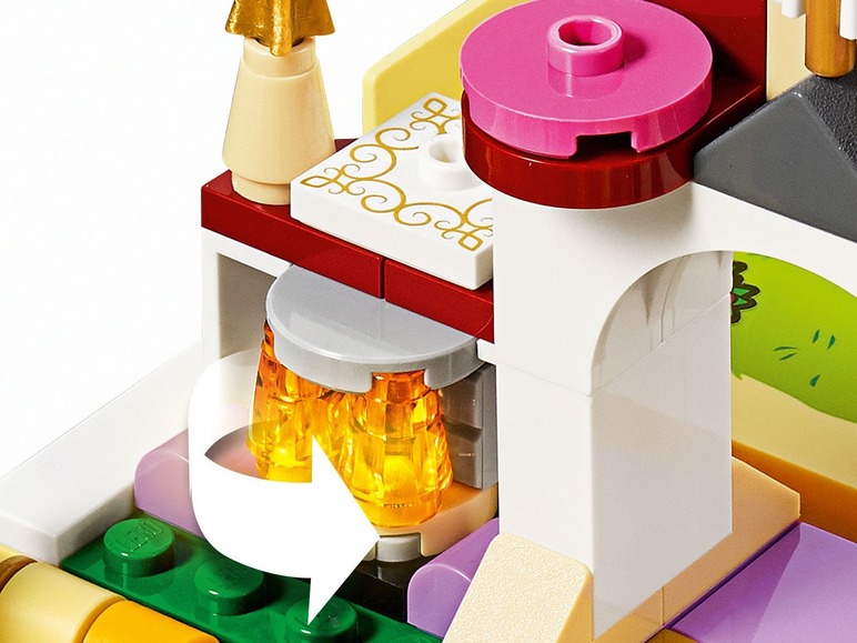 Gehe zu Vollbildansicht: LEGO® Disney Princess™ LEGO® Disney Princess 43177 »Belles Märchenbuch« - Bild 6