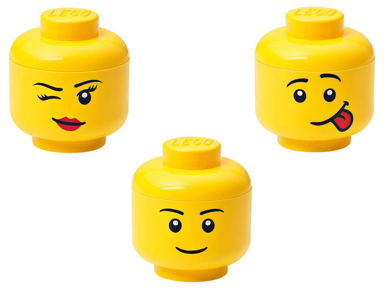 Gehe zu Vollbildansicht: LEGO Aufbewahrungsbox, 2-teilig, mit Deckel, Unterteil - Bild 1