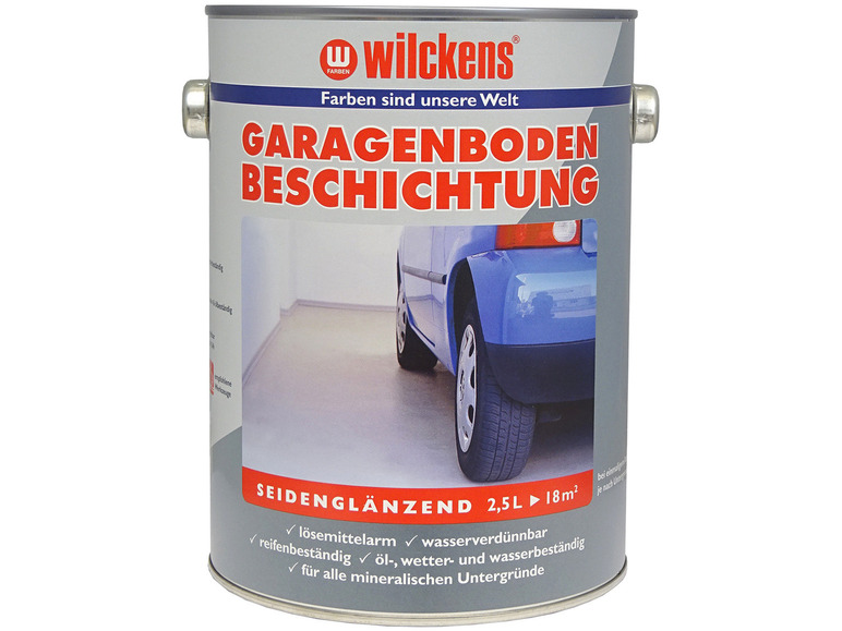 Gehe zu Vollbildansicht: Wilckens Garagenboden-Beschichtung, 2,5 l, Bodenversiegelung - Bild 1