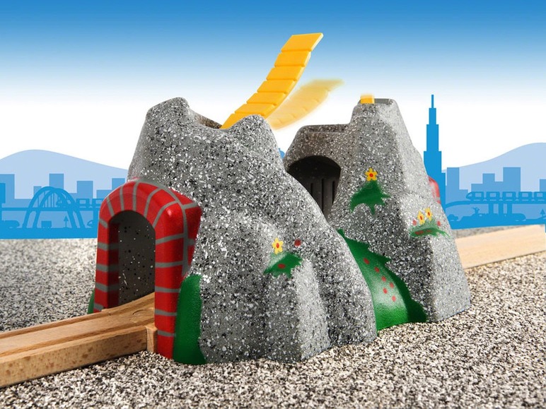 Gehe zu Vollbildansicht: BRIO Kinderspielzeug »Magischer Tunnel«, mit 4 Eisenbahngeräuschen, ab 3 Jahren - Bild 7