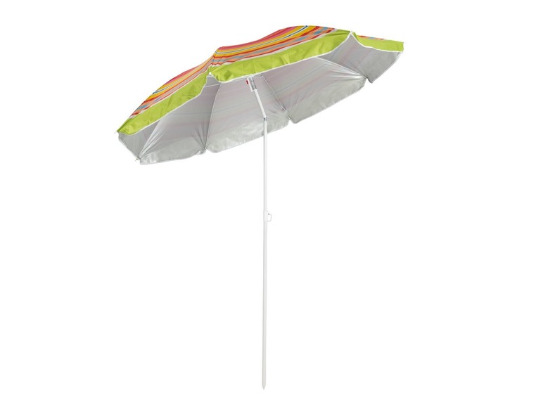 Gehe zu Vollbildansicht: CRIVIT® Sonnenschirm, 160 cm, mit Knickvorrichtung, höhenverstellbar, UV-Schutz 50+ - Bild 2